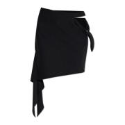 Courrèges Kjol med slips Black, Dam