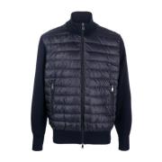 Paul & Shark Hybrid Full Zip Jacka i Lana Blue, Herr