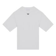 Prada Kortärmad rund hals T-shirt White, Herr