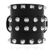 Dsquared2 Läderarmband Black, Herr