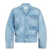 Maison Margiela Ljus denimjacka Blue, Herr