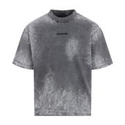 Balenciaga Grå T-shirt för män Gray, Herr