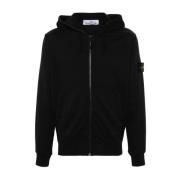 Stone Island Svart Tröja för Män Black, Herr