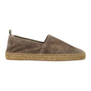 Castañer Mocka Slip-On Espadrillos med Broderade Detaljer Green, Herr