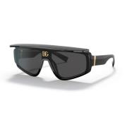 Dolce & Gabbana Pilotstil Solglasögon med Monogram Black, Unisex