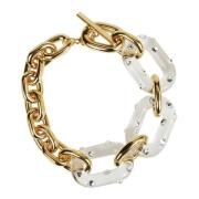 Paco Rabanne Elegant Halsband med Unik Design Yellow, Dam