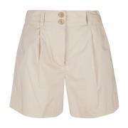 Woolrich Poplin Shorts för Män Beige, Dam