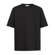 Marni T-shirt med logotyp Black, Herr