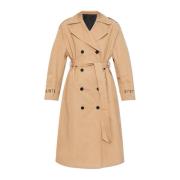 AllSaints Trench Demmi Beige, Dam