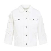 Ermanno Scervino Vit Jacka för Kvinnor White, Dam