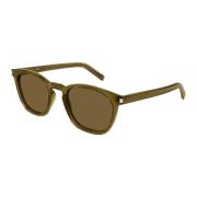 Saint Laurent SL 28 052 Sunglasses Brown, Unisex