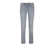 7 For All Mankind Blå Skinny Jeans Damkläder Blue, Dam