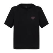 AllSaints T-shirt Lover Black, Dam