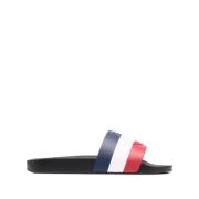 Moncler Svart Trefärgade Sandaler Ultralätt EVA-sula Multicolor, Dam