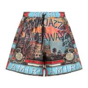 Amiri Jazz Hideaway Shorts Multicolor, Herr