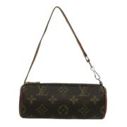 Louis Vuitton Vintage Pre-owned Canvas kuvertvskor Brown, Dam