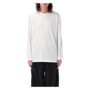 Y-3 Grafiskt Logot-shirt Vit White, Herr