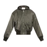 Entire Studios 'Hooded Broad' bomberjacka Green, Herr