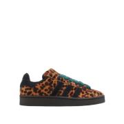 Adidas Leopard Print Retro Sneakers Multicolor, Dam