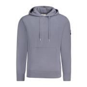 Calvin Klein Grå hoodie för män Blue, Herr