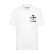 Philipp Plein Klassisk Polo Tröja i Olika Färger White, Herr