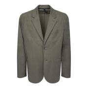 Harris Wharf London Beige Blazer Höj Stil Komfort Modern Green, Herr