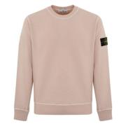 Stone Island Rosa Bomullströja Flammeffekt Pink, Herr