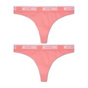 Moschino Tvåpack kalsonger Pink, Dam