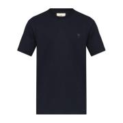 Ami Paris T-shirt med logotyp Blue, Herr