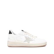 Golden Goose Läder Star Heel Skor White, Herr