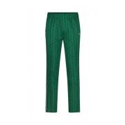 Lacoste Sweatpants med Jacquard-mönster Green, Herr