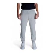 Calvin Klein Grå Logo Tape Joggers Avslappnad Passform Gray, Herr