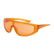 Arnette Orange Resinram Solglasögon med Ur Orange, Unisex