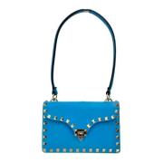 Valentino Vintage Pre-owned Laeder axelremsvskor Blue, Dam