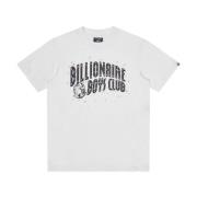 Billionaire Vit Logo Print Crew Neck T-shirts White, Herr