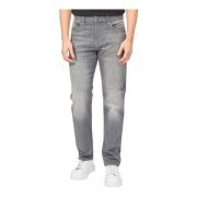 Armani Exchange Grå 5-ficks regular fit jeans Gray, Herr