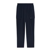 Lyle & Scott Byxor Nylon Cargo Byxor Blue, Herr