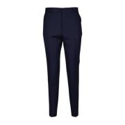 Ami Paris Chinos med pressveck Blue, Dam