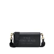 Marc Jacobs Läder Mini Väska Black, Dam