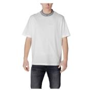 Armani Exchange Kortärmad bomullst-shirt vår/sommar White, Herr