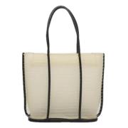 Salvatore Ferragamo Pre-owned Pre-owned Tyg handvskor Beige, Dam