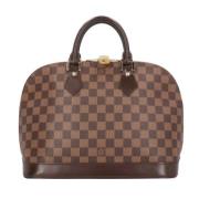 Louis Vuitton Vintage Pre-owned Canvas louis-vuitton-vskor Brown, Dam