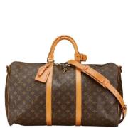 Louis Vuitton Vintage Pre-owned Canvas resvskor Brown, Unisex