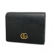 Gucci Vintage Pre-owned Laeder plnbcker Black, Dam