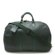 Louis Vuitton Vintage Pre-owned Laeder axelremsvskor Green, Dam