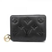 Louis Vuitton Vintage Pre-owned Laeder plnbcker Black, Dam