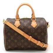 Louis Vuitton Vintage Pre-owned Canvas handvskor Brown, Dam