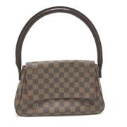 Louis Vuitton Vintage Pre-owned Bomull louis-vuitton-vskor Brown, Dam