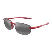 Maui Jim Mj0677Sa 004 Sunglasses Red, Unisex