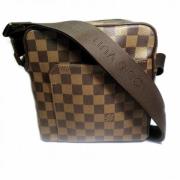 Louis Vuitton Vintage Pre-owned Tyg louis-vuitton-vskor Brown, Dam